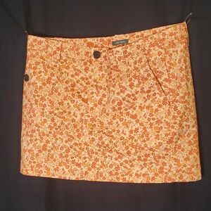 Wild Fable Orange Mini Skirt Resort Wear